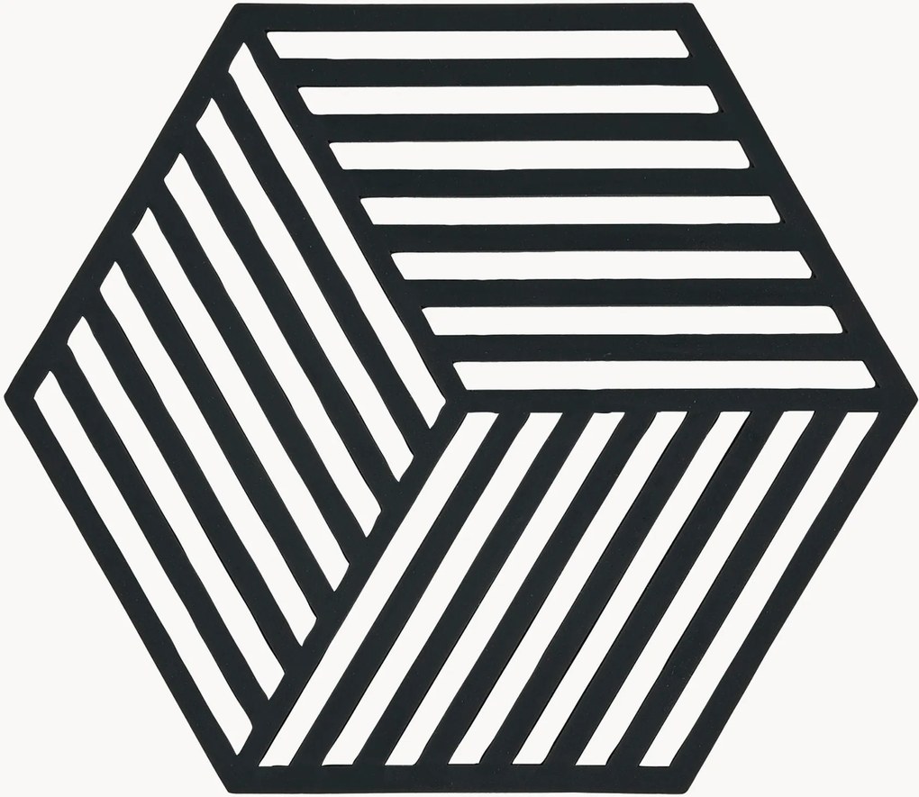 Set di 6 sottobicchieri in silicone Hexagon