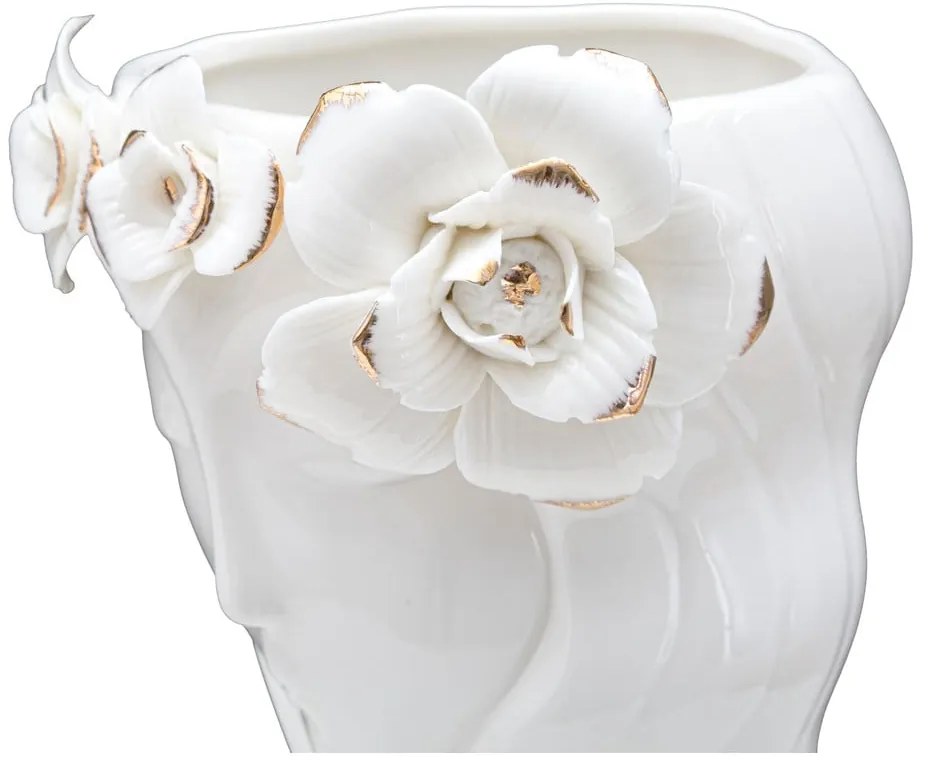 Vaso in porcellana bianca Woman - Mauro Ferretti