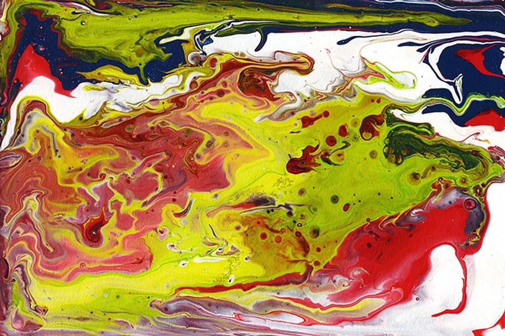 Carta da parati – Astrazione Acrilica