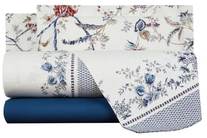 Completo Lenzuola in Percalle Tree of life Matrimoniale -
