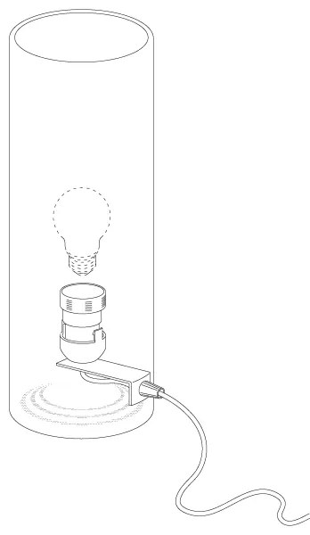 Eglo 49283 - Lampada da tavolo BRADFORD 1xE27/60W/230V