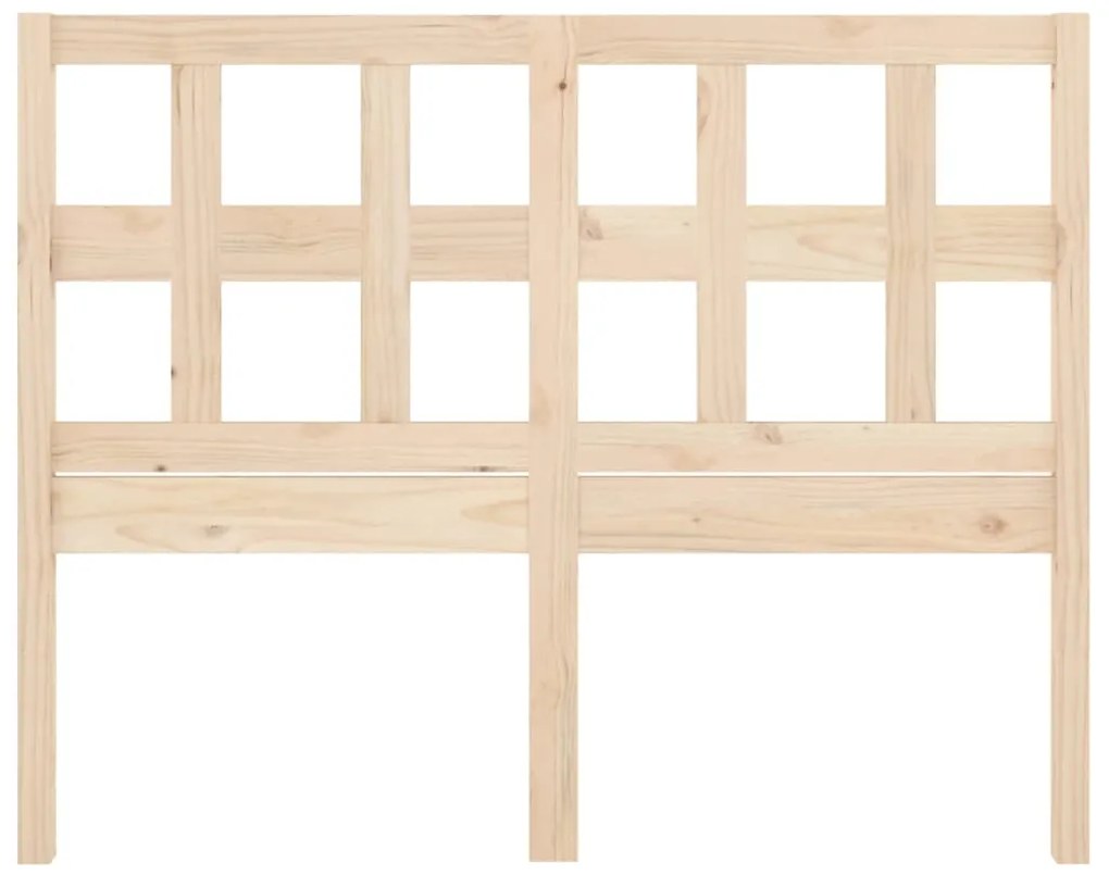 Testiera per letto 185,5x4x100 cm in legno massello di pino