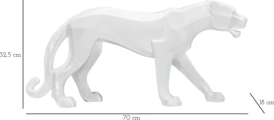 Pantera White Cm 70X18X32,5