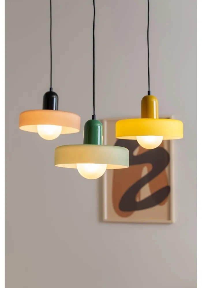 Lampadario verde ø 25 cm Opaco Grato – Leitmotiv