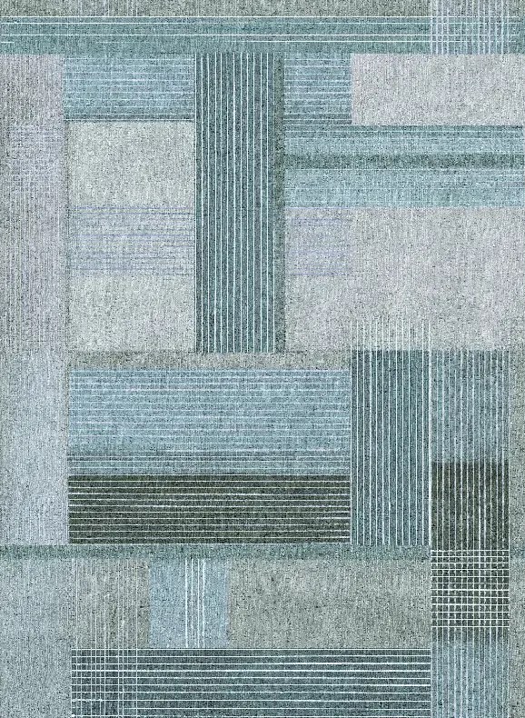 Jannelli & Volpi Wandbild Bonn - Light Blue Panel 1