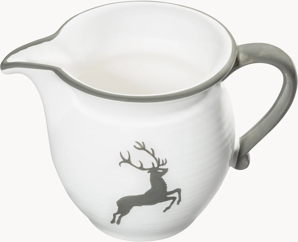 Brocca latte fatta a mano Grauer Hirsch
