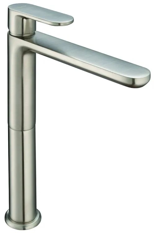 Rubinetto per lavabo PLANO nichel satinato HUBER H 27.1 cm