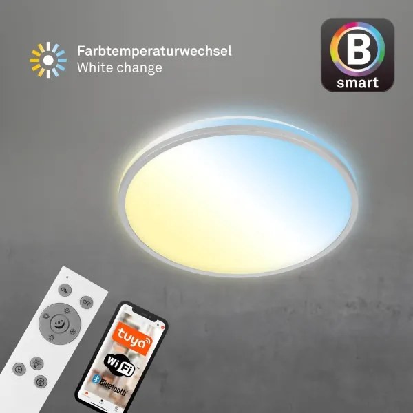 Briloner 3064-014 - Plafoniera LED dimmerabile IVY 24W/230V Wi-Fi Tuya Ø33,3 cm + telecomando