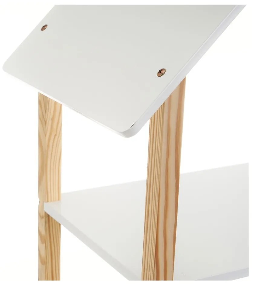 Libreria per bambini bianca 79x131 cm - Casa Selección