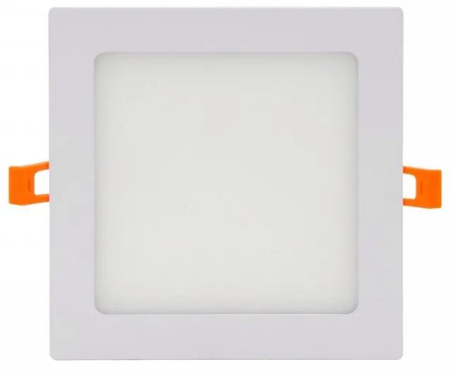 Pannello LED Quadrato 15W, 1.500lm, no Flickering, Foro Ø155x155mm, OSRAM LED - Dimmerabile Colore  Bianco Naturale 4.000K