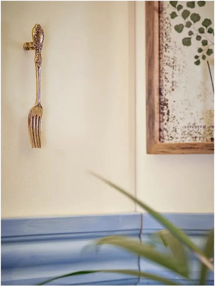 Gancio da parete dorato in metallo Cella – Bloomingville