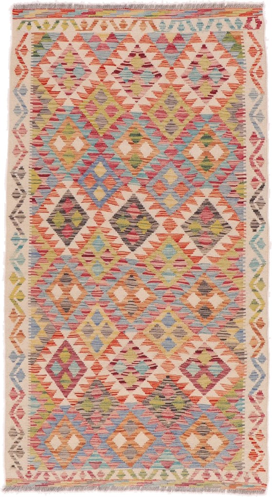 Kilim Tappeto orientale 200 x 110 (Afghanistan) Tessuto A Mano