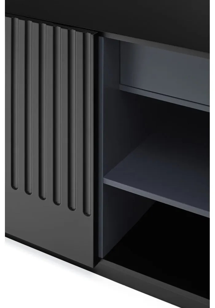 Cassettiera nera , larghezza 150 cm Doric - Teulat