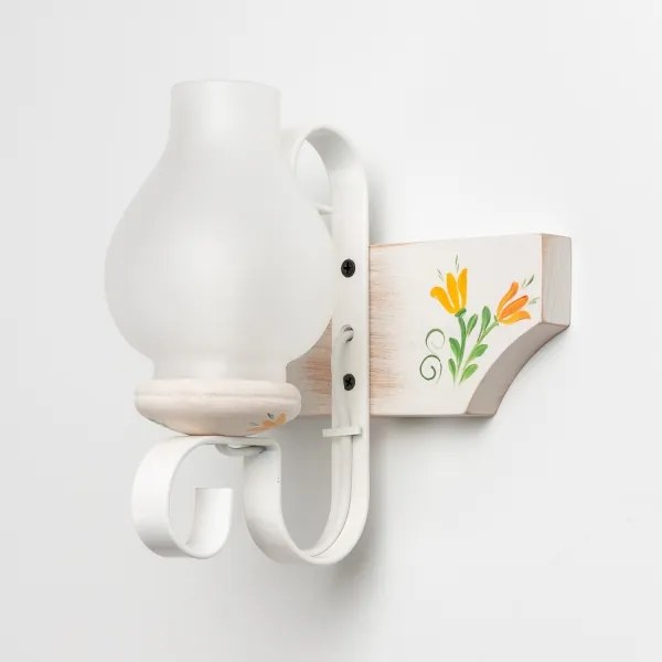 Brilagi - Applique QUEEN 1xE14/40W/230V faggio/color crema