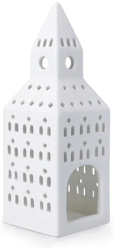 Portacandela in ceramica per lumino Urbania Lighthouse Church Tower – Kähler Design