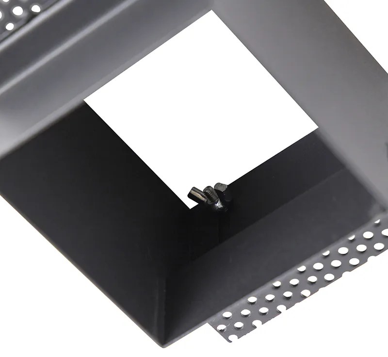 Faretto da incasso nero orientabile e girevole senza cornice - Oneon Honey