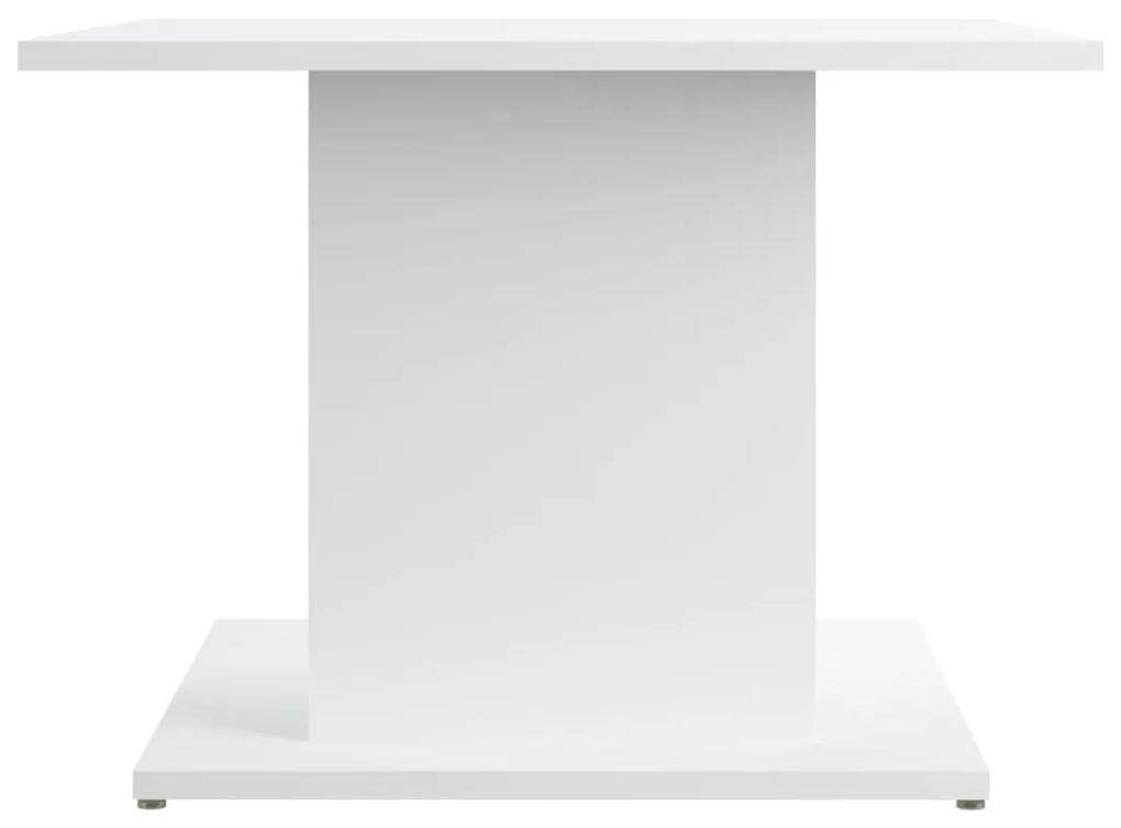 Tavolino da Salotto Bianco 55,5x55,5x40 cm in Truciolato