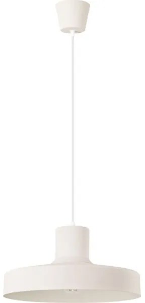 Sollux SL.1704 - Lampadario a sospensione con filo BILO 1xE27/15W/230V diametro 35 cm color crema