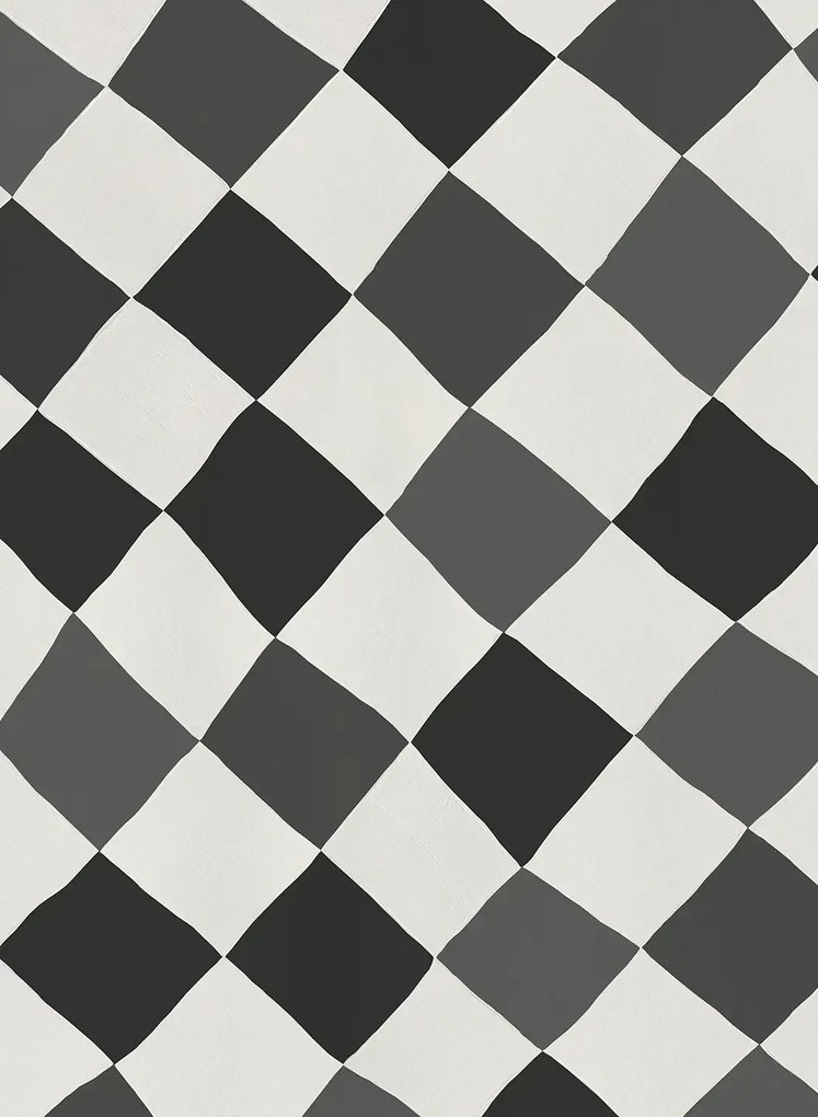 Rebel Walls Wandbild Tremble - Black & White