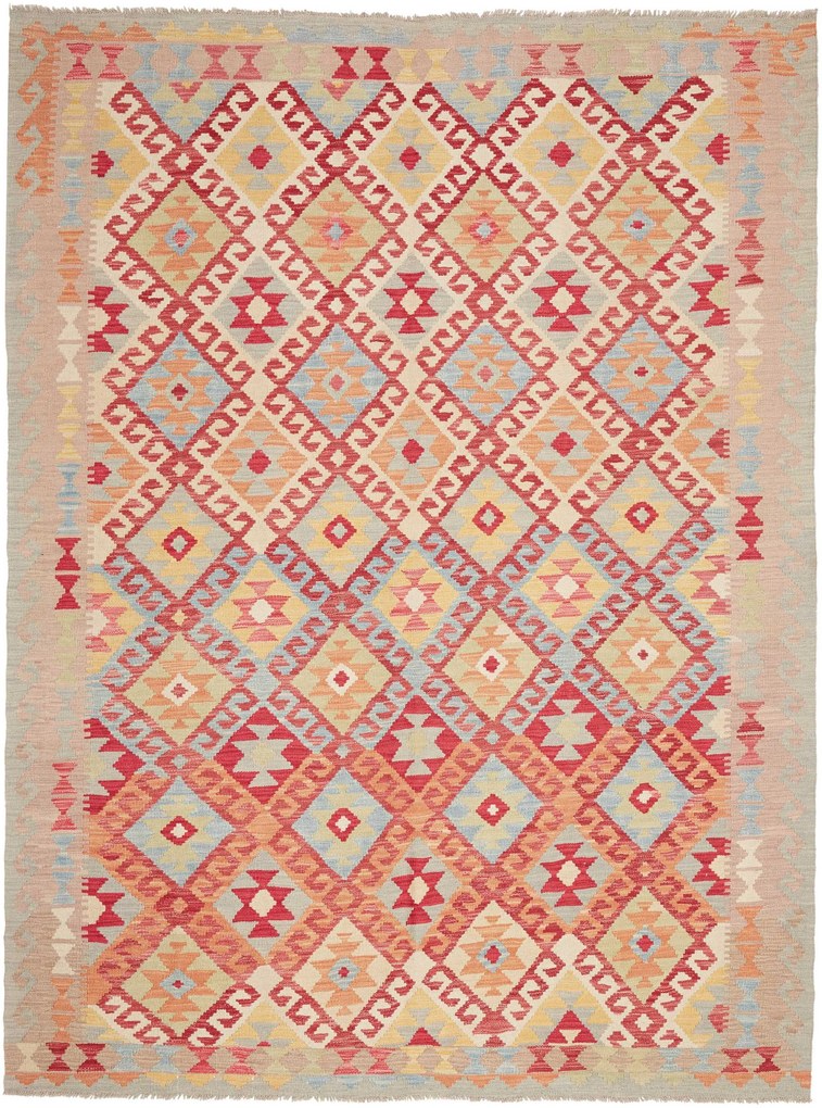 Kilim Tappeto 190 x 250 (Pakistan) Tessuto A Mano