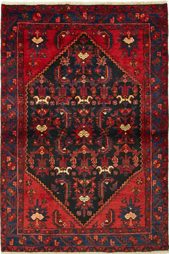 Hamedan Tappeto 150x100 (Iran) Annodato A Mano