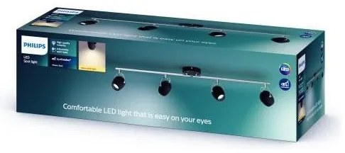 Philips 50614/30/P0 - Faretto LED RIVANO 4xLED/4,3W/230V