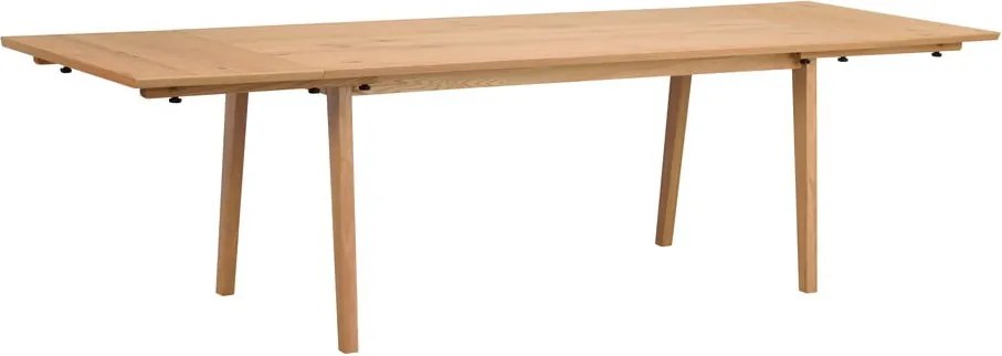 Tavolo da pranzo in legno con decoro in rovere, 180 x 90 cm Melfort - Rowico