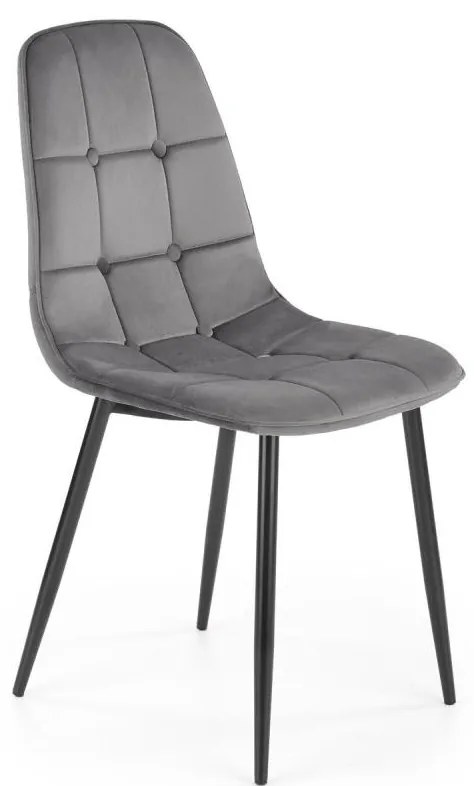 Sedia da pranzo KINDREL, 1 pezzo, grigia