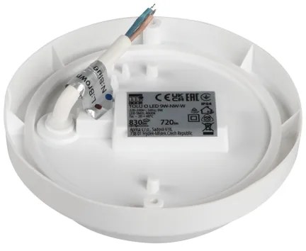 Kanlux 31497 - Plafoniera LED da bagno TOLU LED/9W/230V 4000K IP54 bianco