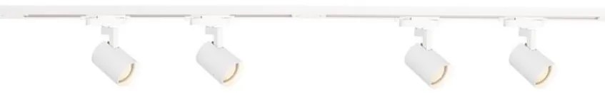 Faretto per sistema a binario VOLF 4xGU10/10W/230V bianco