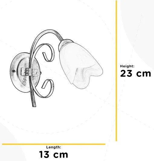ONLI - Applique ODINO 1xE14/6W/230V