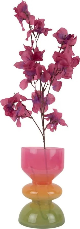 Vaso arancione/rosa in vetro (altezza totale 20,5 cm) Funky Vibes – PT LIVING