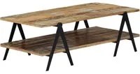 Tavolino da Caff 115x60x40 cm in Legno Massello di Recupero cod mxl 21678