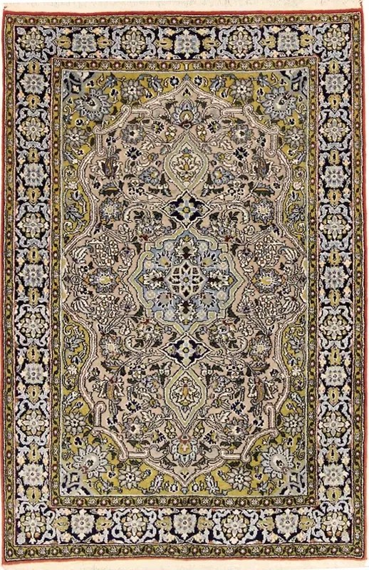 Ghom Tappeto persiano 160 x 110 (Iran) Annodato A Mano