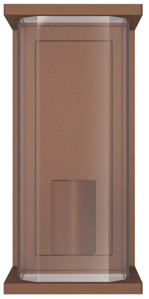 Applique Corten Mattone E27 IP54 per Esterni - Serie PRISM