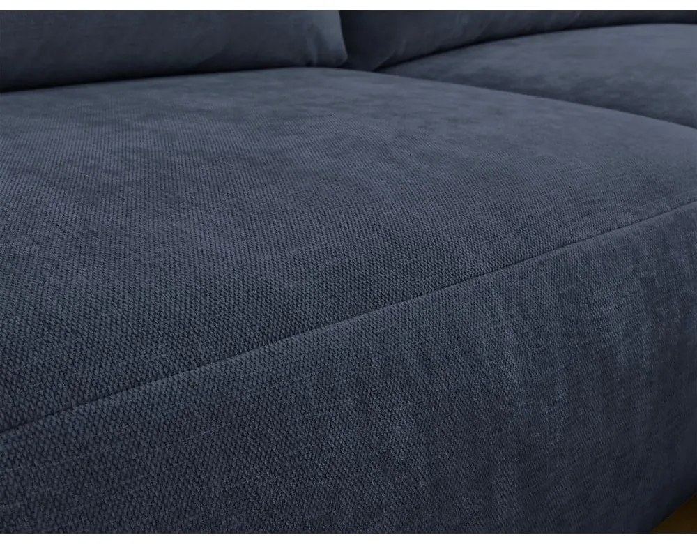 Divano angolare in blu scuro Aden – Bobochic Paris