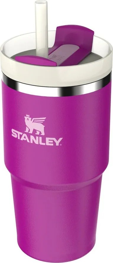 Borraccia termica rosa in acciaio inox 600 ml Quencher H2.0 FlowState Tumbler Violet Blossom – Stanley