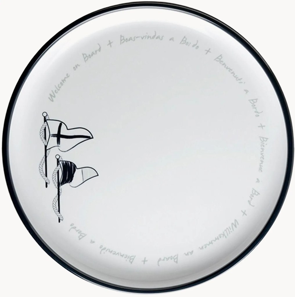 Set di 6 piatti piani Wob