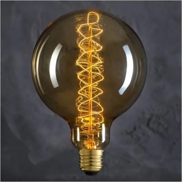 Lampadina industriale decorativa dimmerabile SELRED G125 E27/60W/230V 3000K