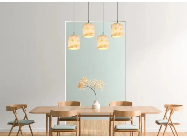 Globo 15580-4H - Lampadario a sospensione con filo ENGELBERT 4xE27/40W/230V