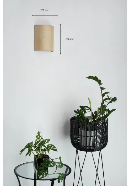 Brilagi - Applique SEMI 1xE27/15W/230V diametro 20 cm beige