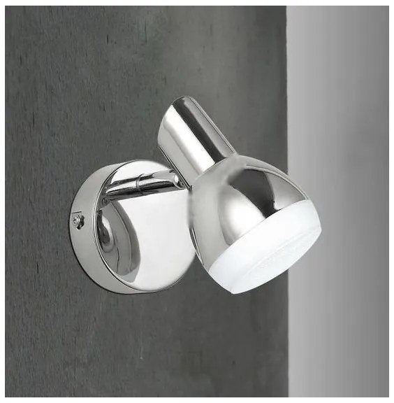 Wofi 426901010000 - Luce Spot da parete a LED NANTES LED/5W/230V 3000K