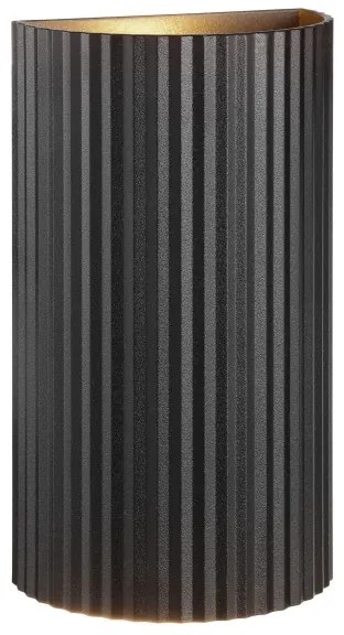 Brilliant - Applique UNDULA 2xGU10/10W/230V nero