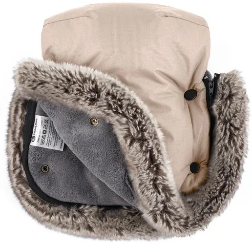 PETITE&amp;MARS - SET Coprigambe per bambini 4in1 ARCTIC + stroller mano muffs Rosa Petal