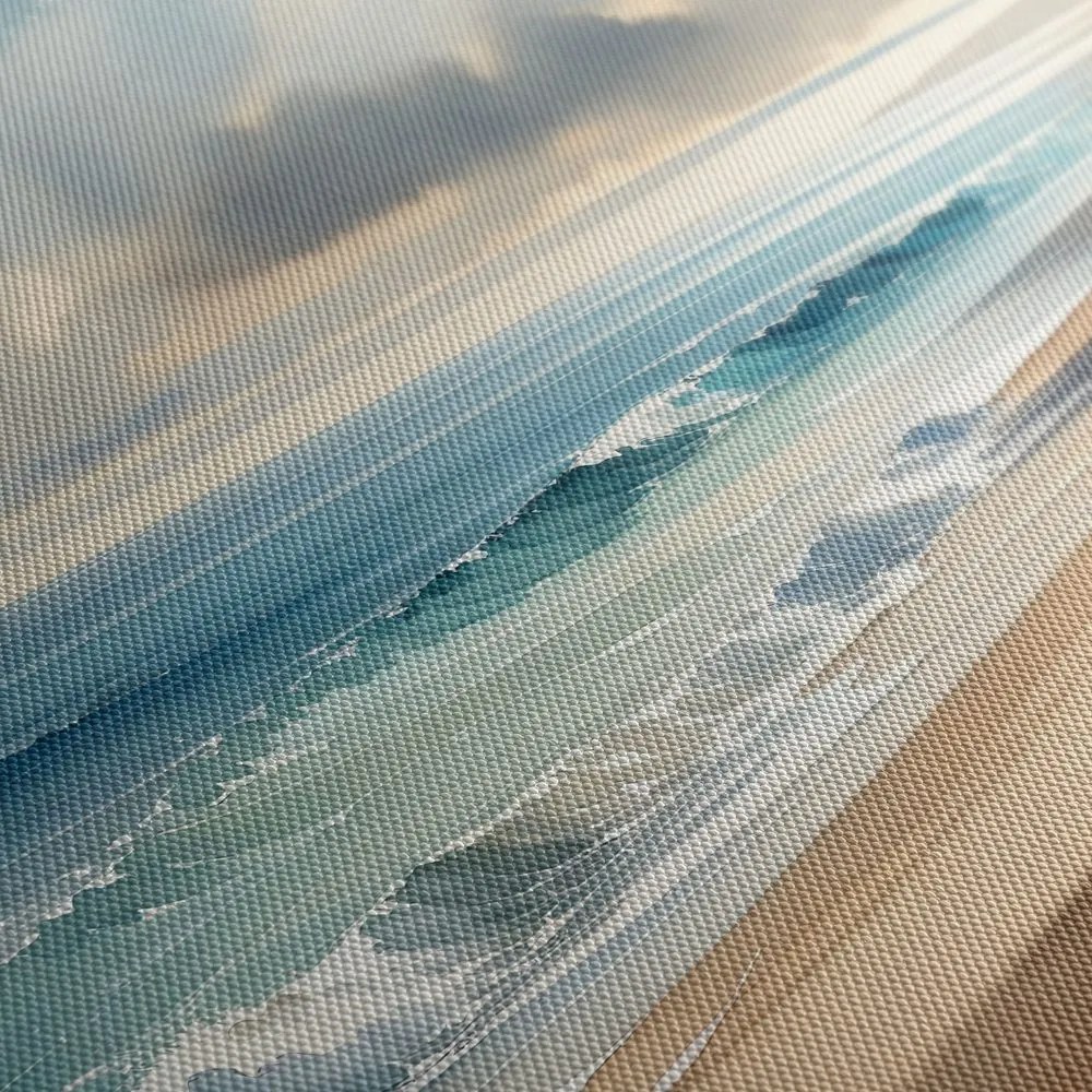 Quadro su tela – Tocco del mare su tela