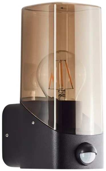 Brilliant - Applique da esterno con sensore MINOU 1xE27/10W/230V IP44