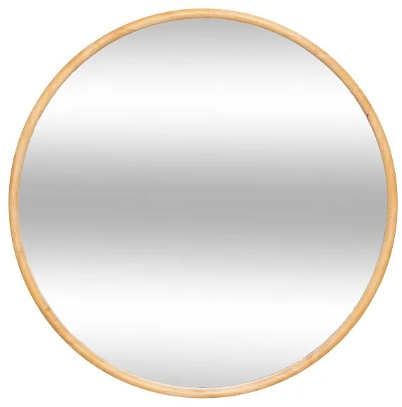 Atmosphera - Specchio da parete KIM diametro 75 cm albero di caucciù