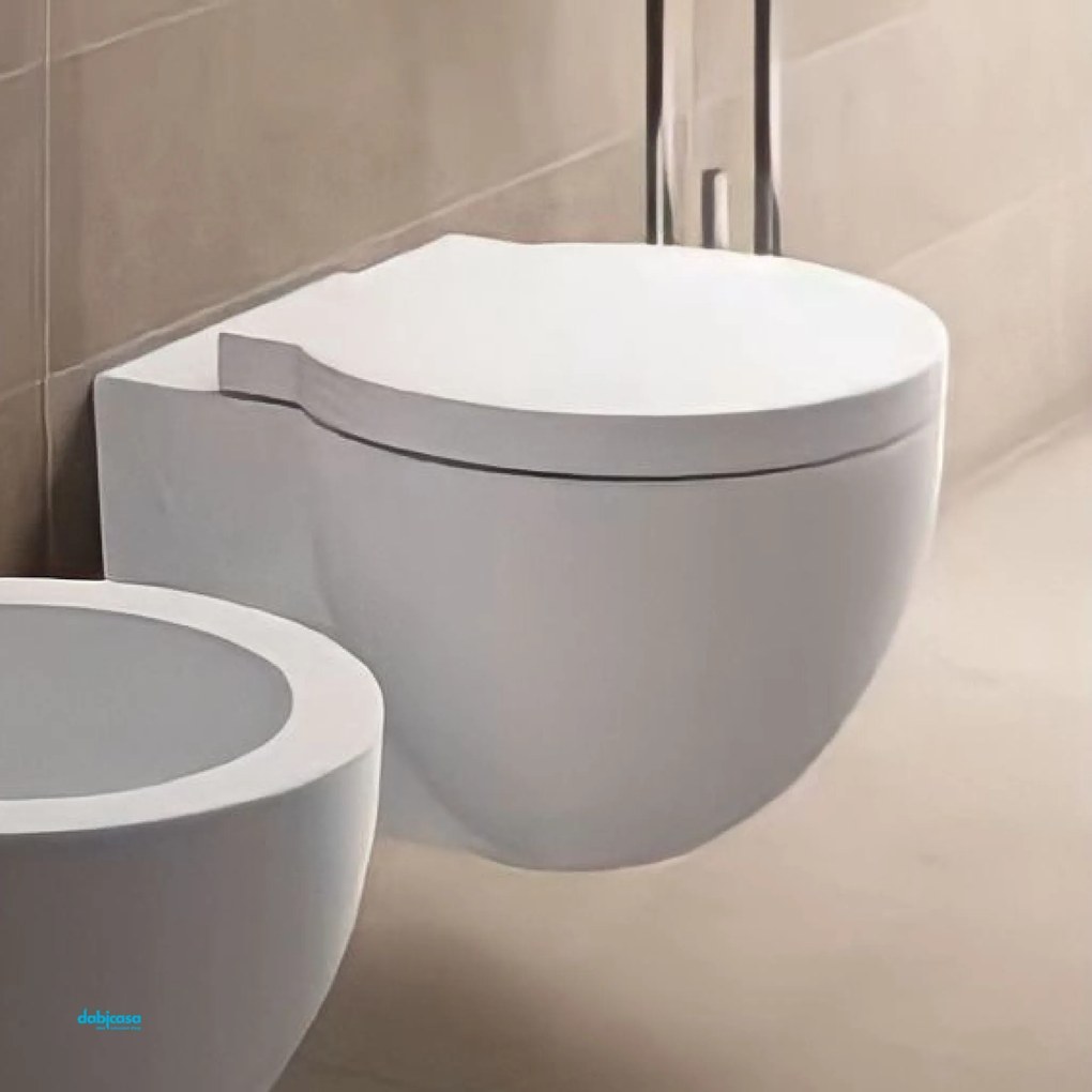 Wc Sospeso Ceramica Cielo Bianco Lucido "Easy Evo"