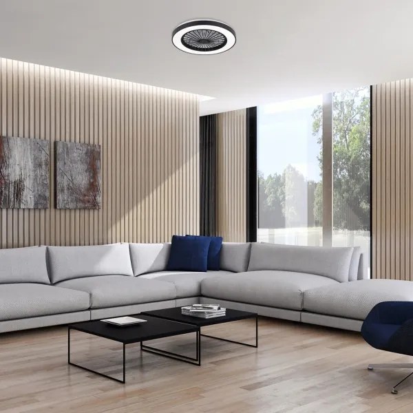 Rabalux 71336-LED Plafoniera dimmerabile con ventilatore DALFON 40W/230V 3000/4000/6000K+RC