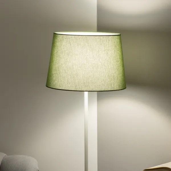 Brilagi - Lampada da terra a LED CERIA 1xE27/40W/230V Ø 30 cm verde/bianco